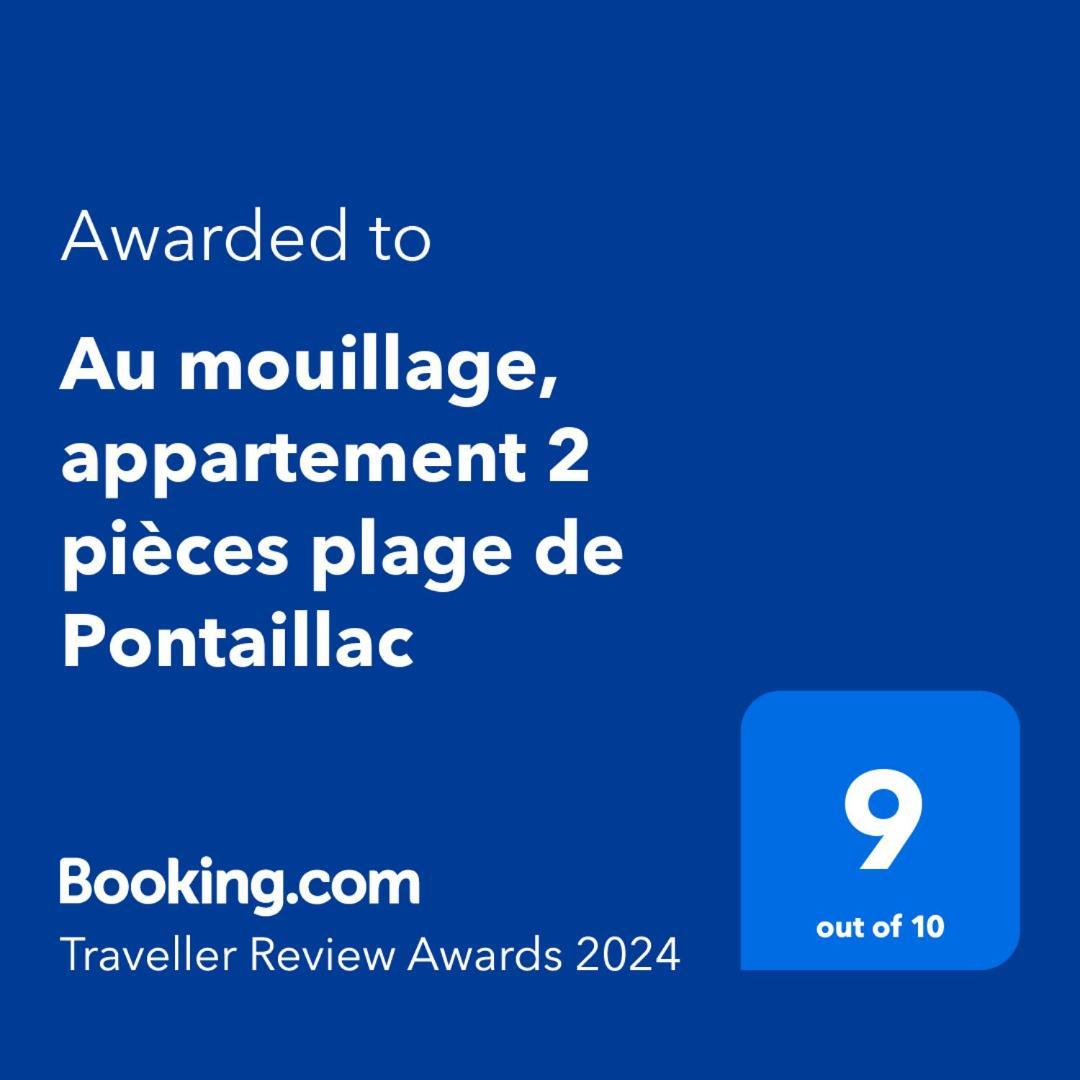 Au Mouillage, Appartement 2 Pieces Plage De Pontaillac فو سور ميه الغرفة الصورة
